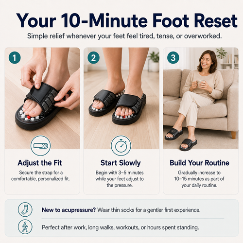Acupressure Relief Slippers