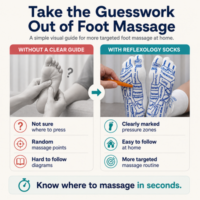 Reflexology Socks & Massage Stick