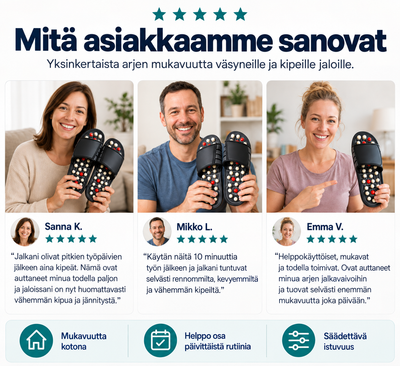 Akupunktio Hieronta Sandaalit