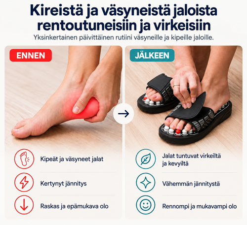 Akupunktio Hieronta Sandaalit